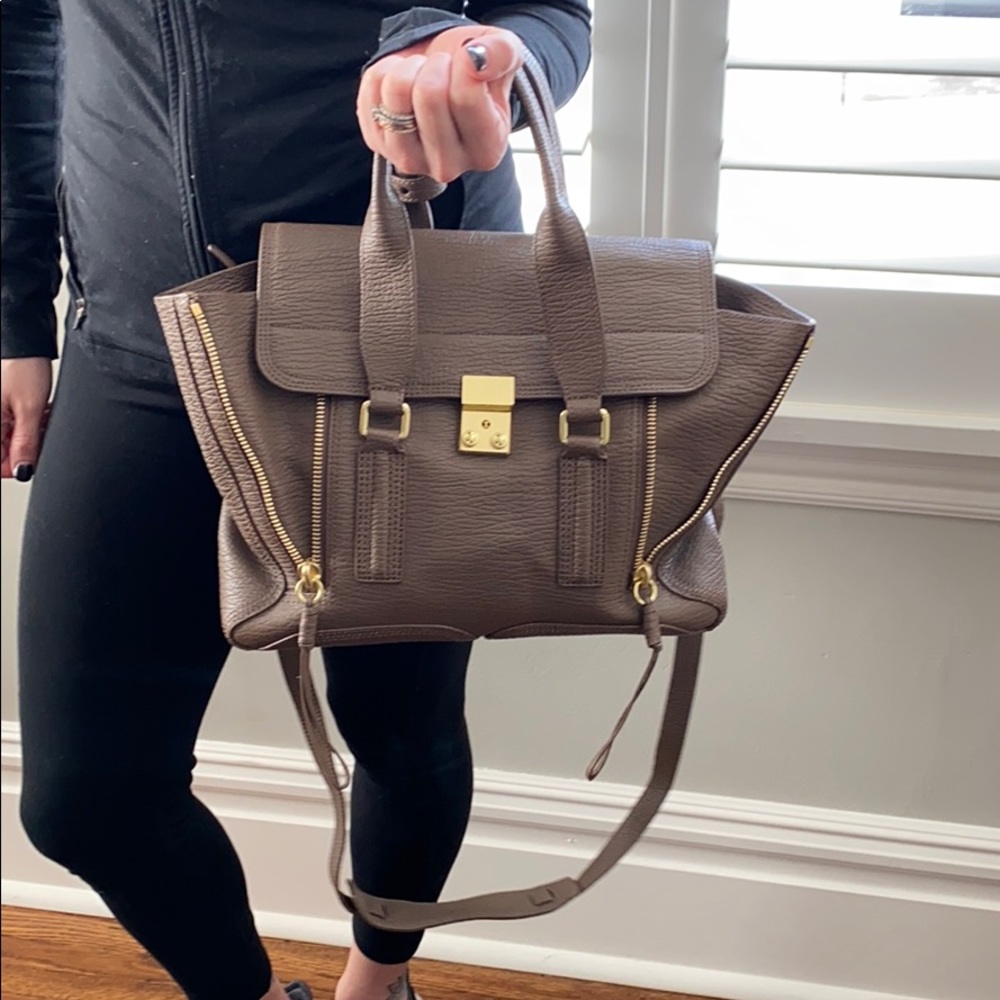 3.1 Phillip Lim Pashli medium satchel taupe